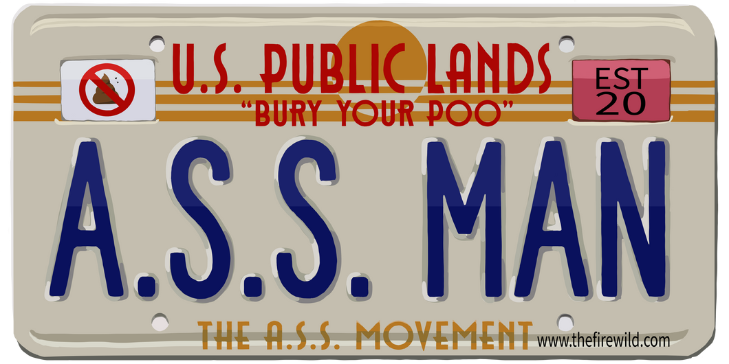 A.S.S. MAN Sticker