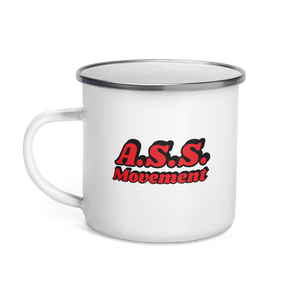 A.S.S. Camp Enamel Mug