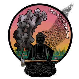Find Your Buddha Sticker